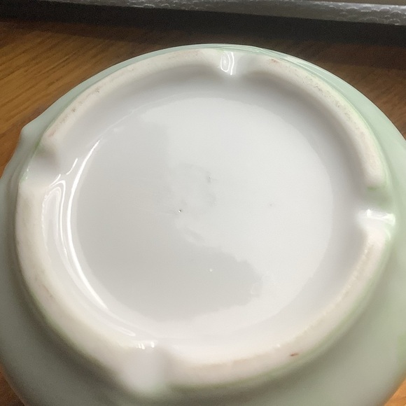 Vintage Green Floral Lidded Jam/Jelly Jar - Picture 8 of 9